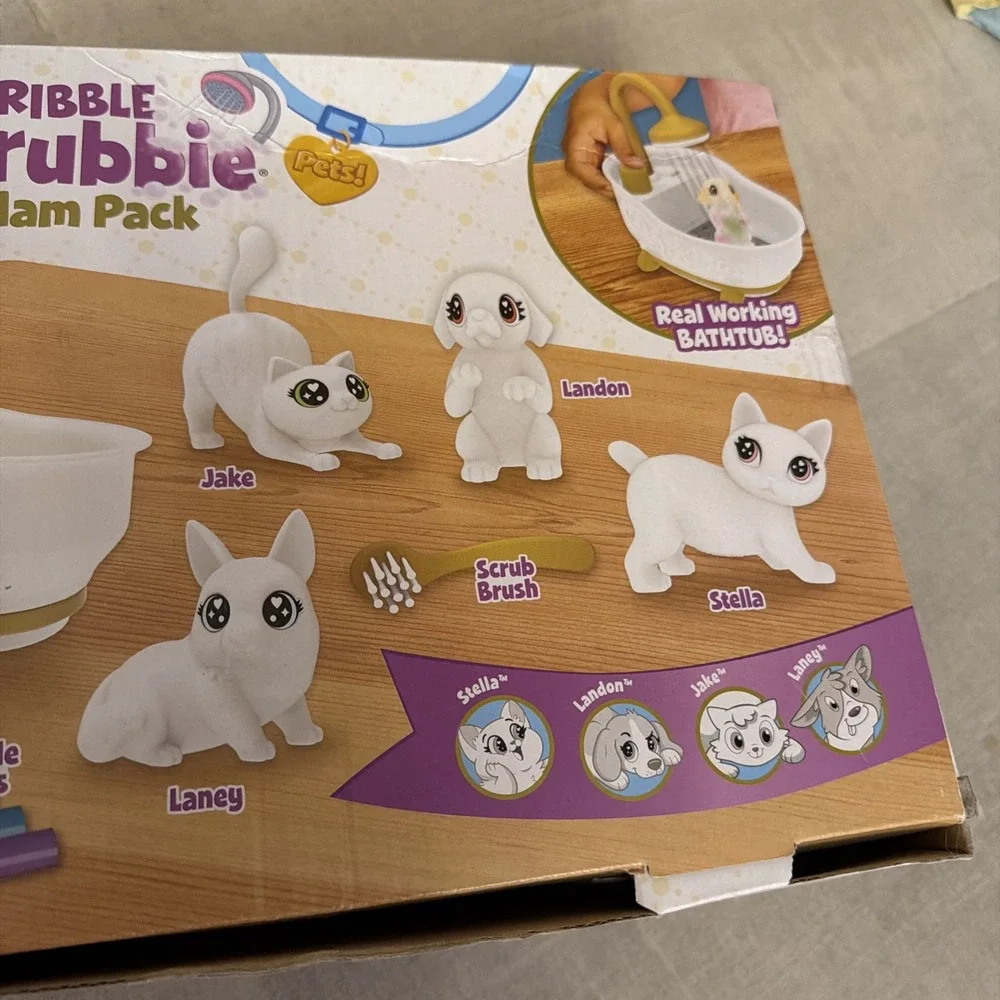 Crayola Scribble Scrubbie Pets Kit - 4 Pets BRAND NEW
